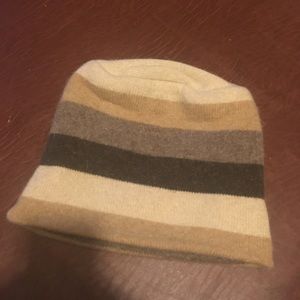 Angora / Wool Knit Cap Winter Hat Beanie Italian Soft OS